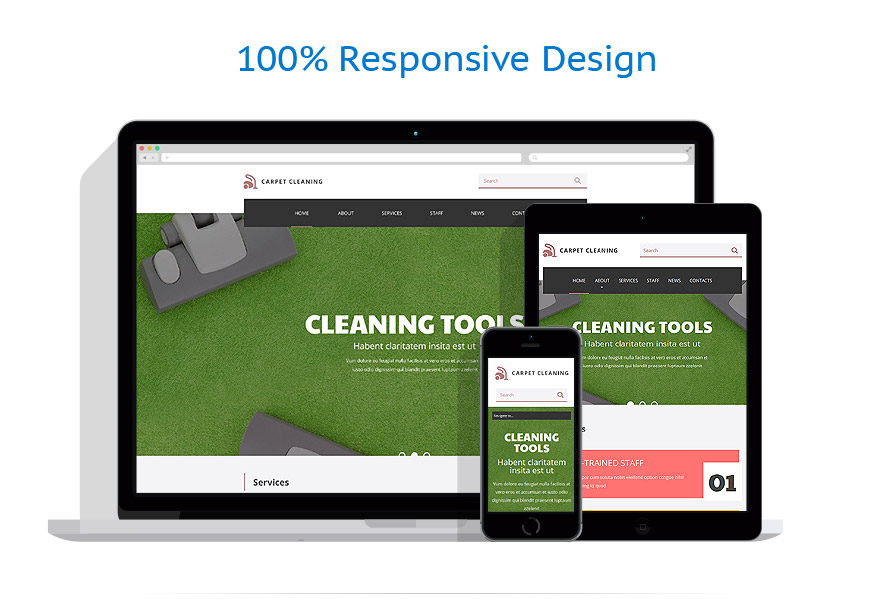 Sablon responsive de | Servicii Mentenanta
 | ID: 1003