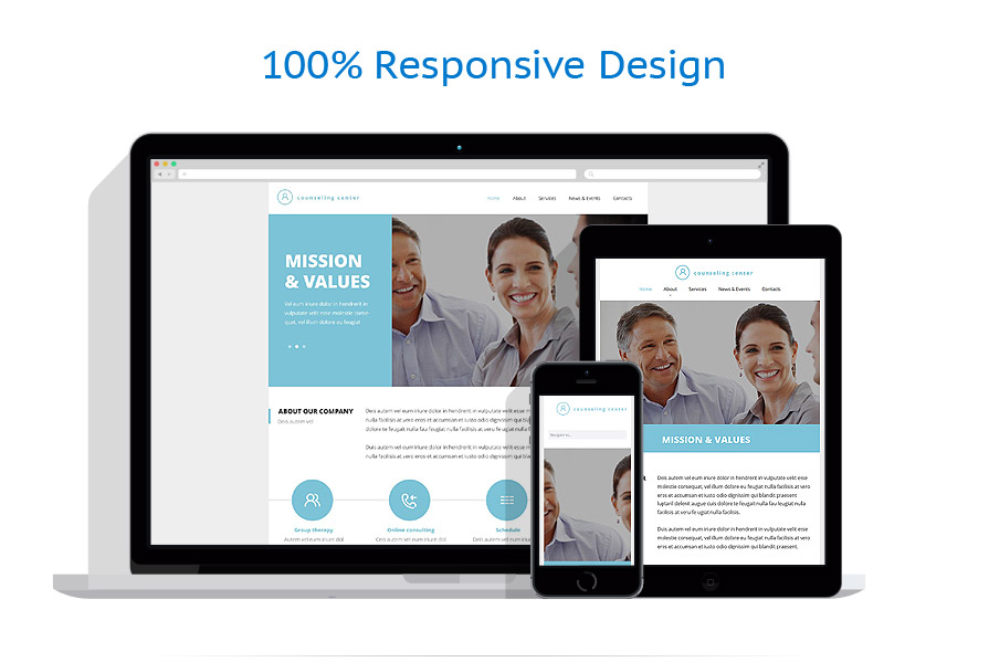 Sablon responsive de | Medical
 | ID: 1006