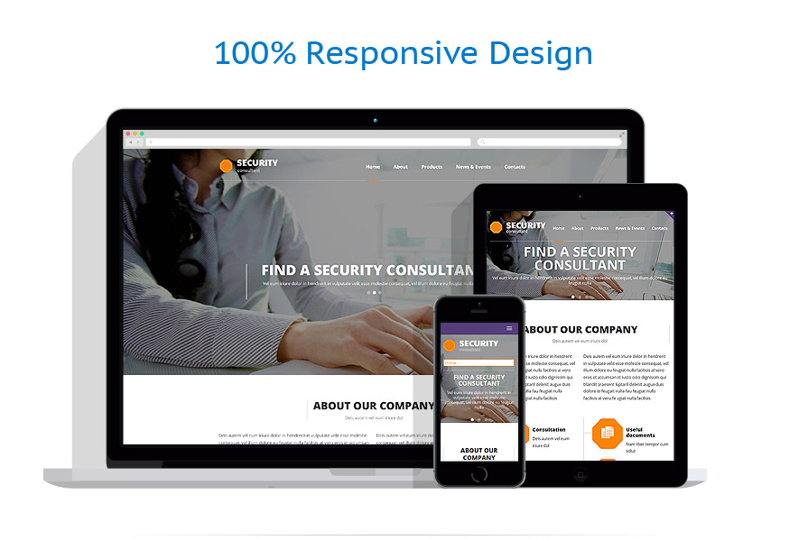  responsive template | Security
 | ID: 1016