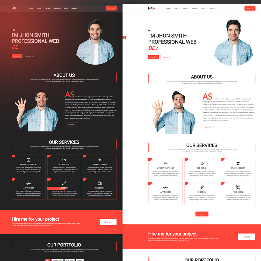  template | Personal pages
 | ID: 10250
