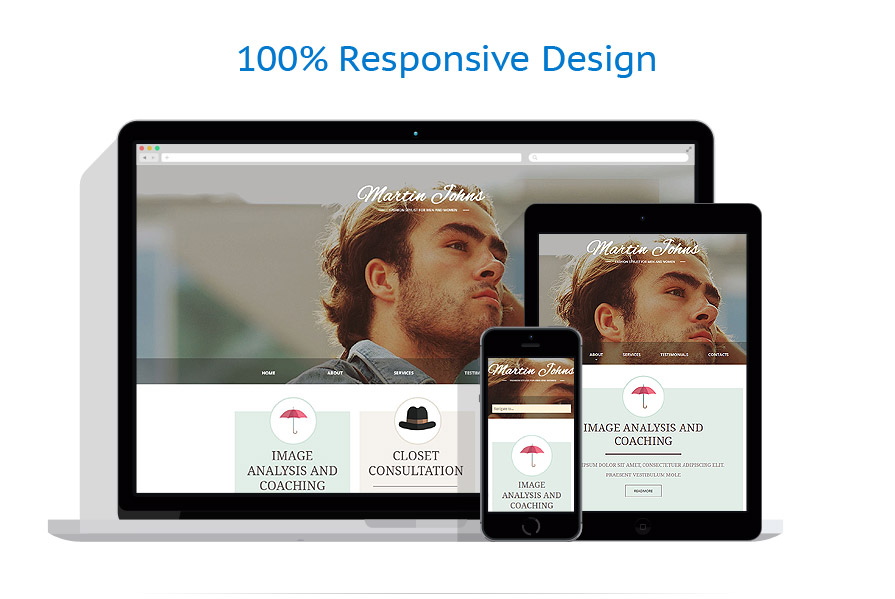 Sablon responsive de | Moda
 | ID: 1026