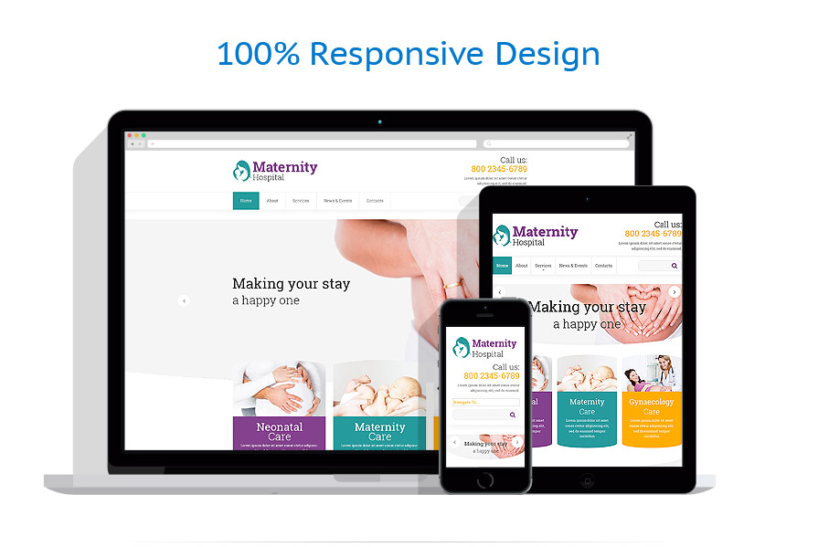 Sablon responsive de | Medical
 | ID: 1027