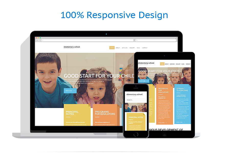 Sablon responsive de | Educatie
 | ID: 1032