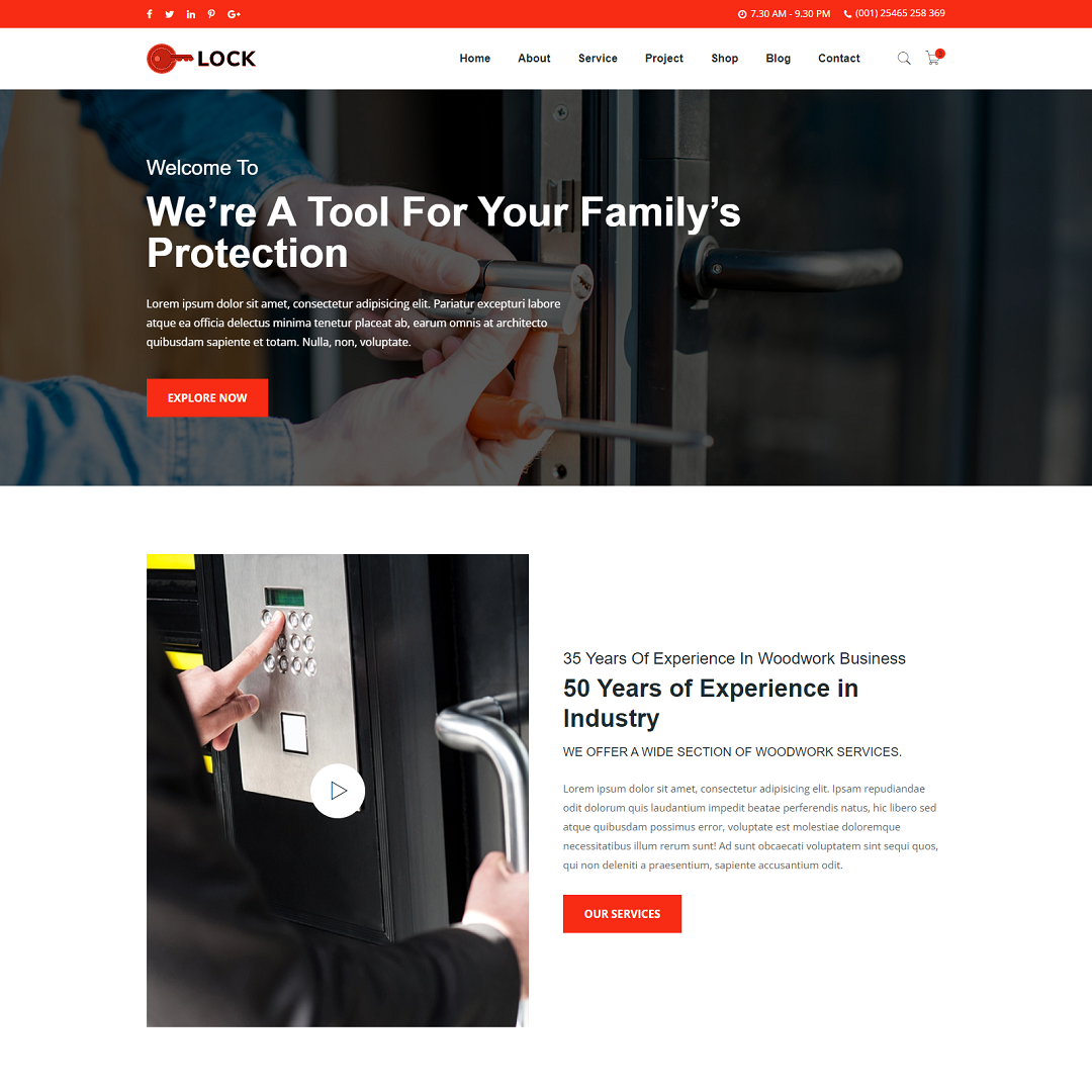  template | Maintenance Services
 | ID: 10364