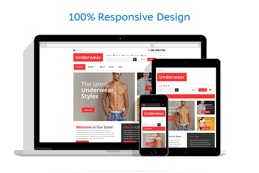 Sablon responsive de | Moda
 | ID: 1048