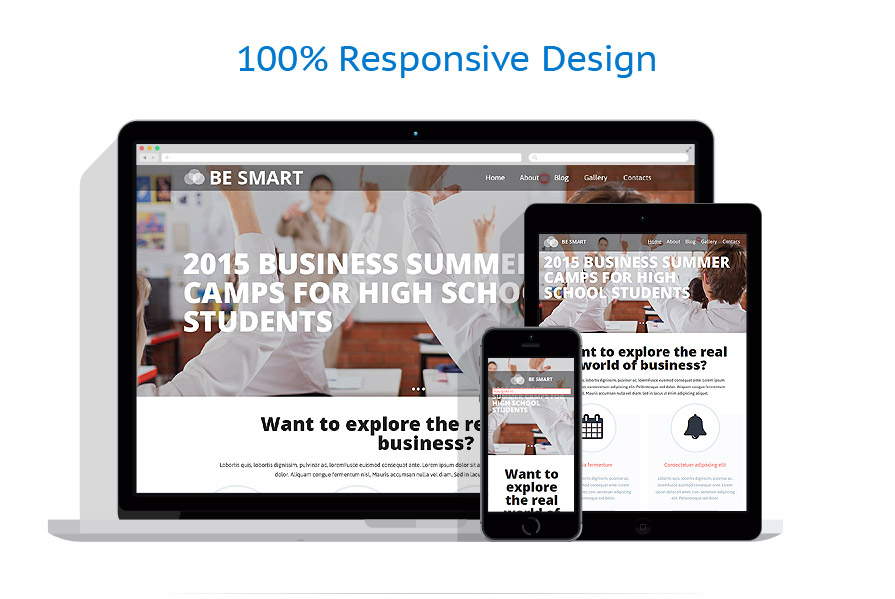 Sablon responsive de | Educatie
 | ID: 1051