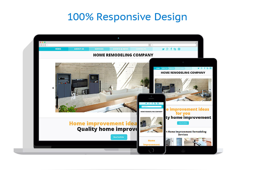 Sablon responsive de | Design Interior & Mobila
 | ID: 1052