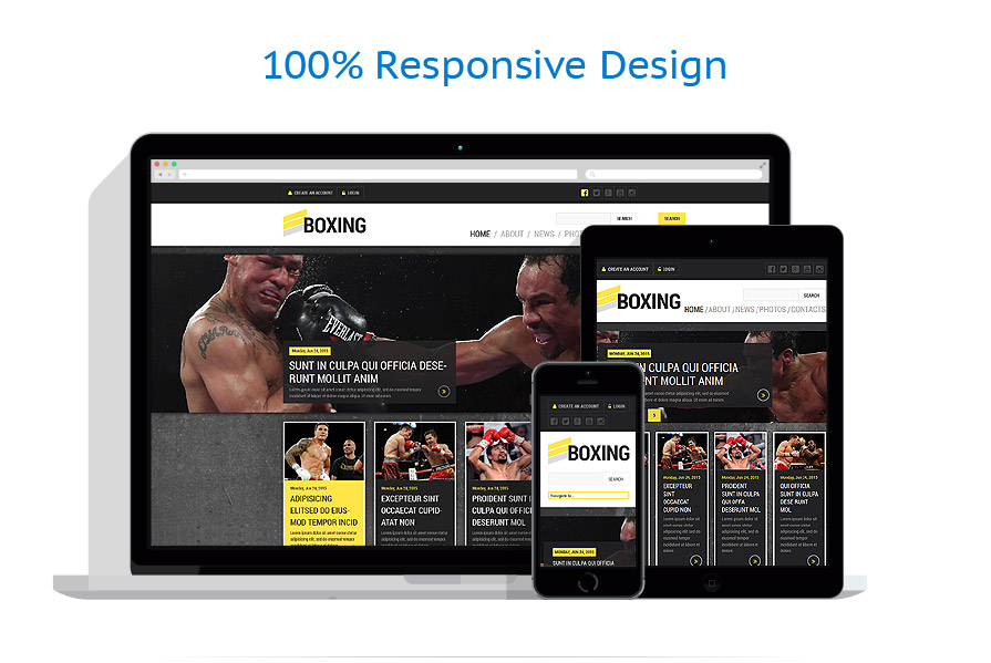 Sablon responsive de | Sport
 | ID: 1053