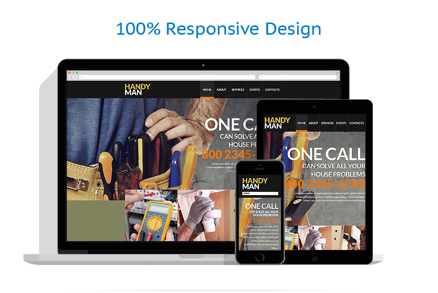 Sablon responsive de | Servicii Mentenanta
 | ID: 1059