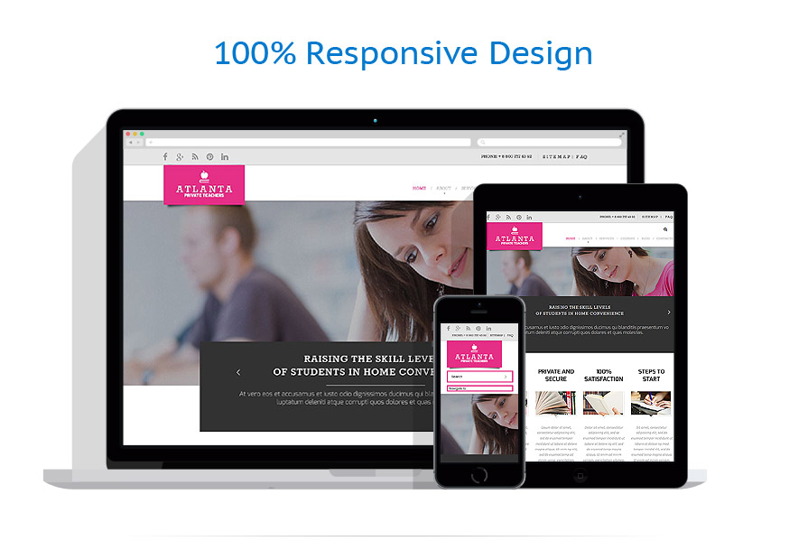 Sablon responsive de | Educatie
 | ID: 1060