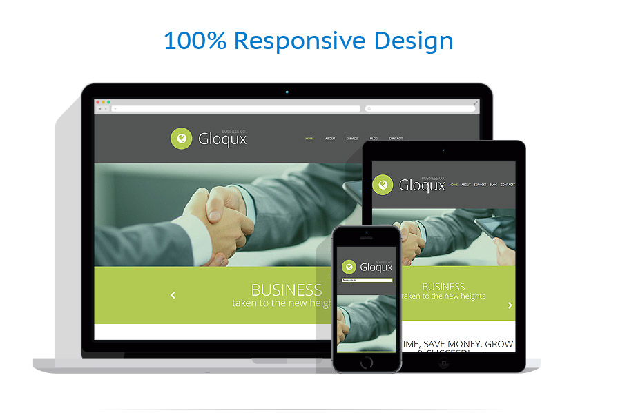 Sablon responsive de | Business
 | ID: 1065