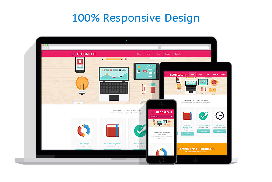 Sablon responsive de | Business
 | ID: 1067