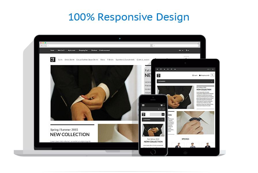 Sablon responsive de | Moda
 | ID: 1074