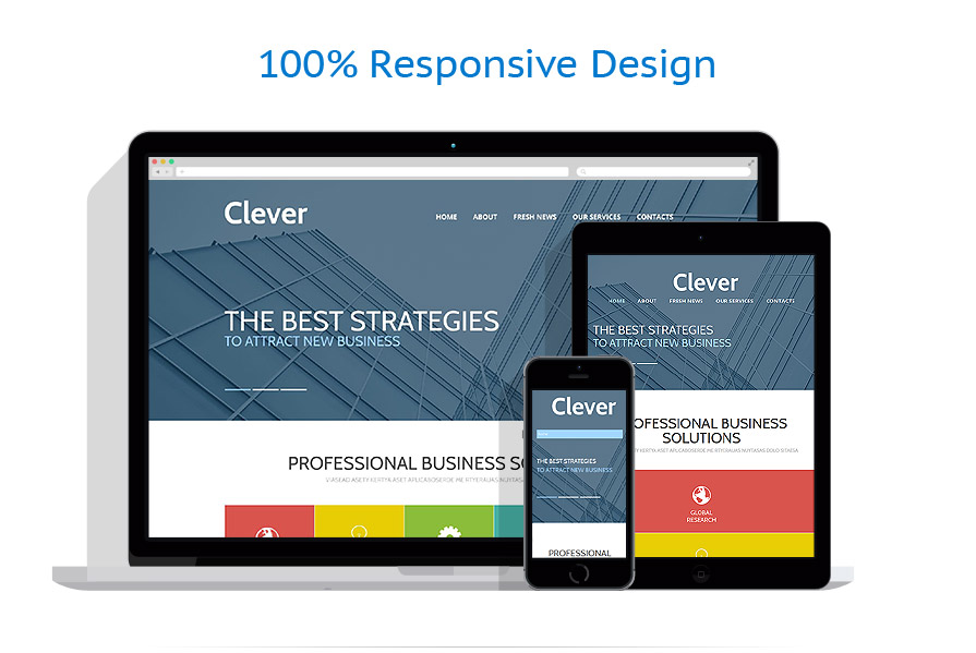 Sablon responsive de | Business
 | ID: 1076