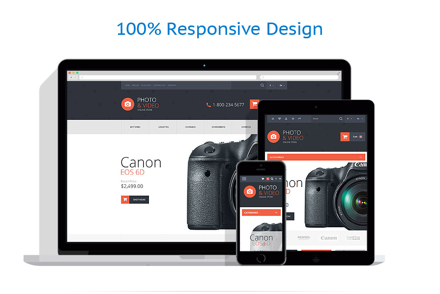 Sablon responsive de | Electronice
 | ID: 1077