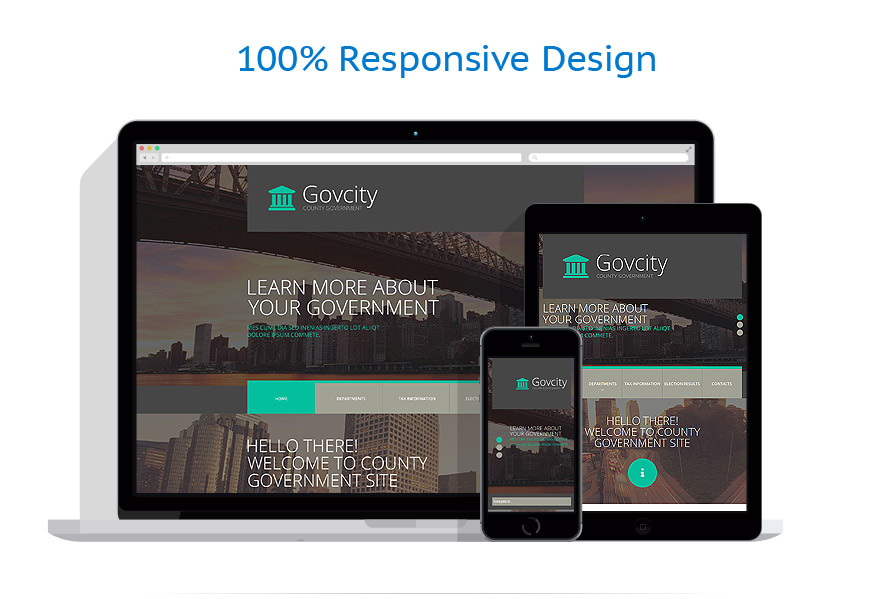 Sablon responsive de | Politic
 | ID: 1078