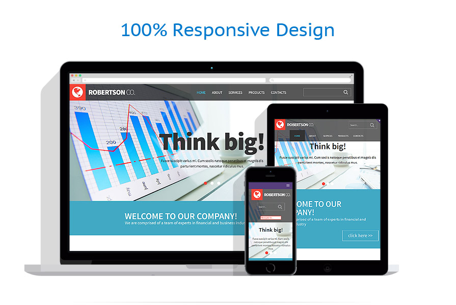 Sablon responsive de | Business
 | ID: 1079