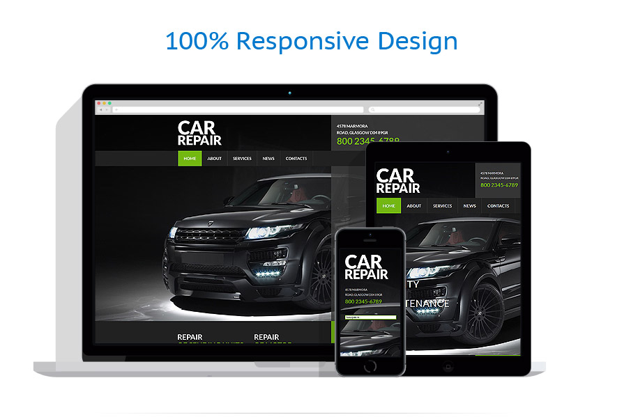 Sablon responsive de | Masini
 | ID: 1084