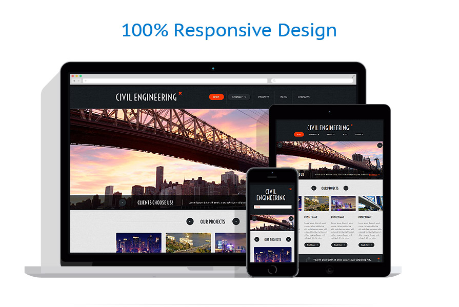 Sablon responsive de | Industrial
 | ID: 1089