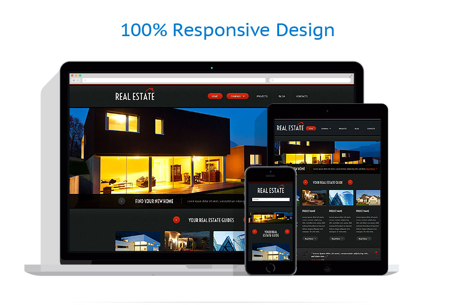 Sablon responsive de | Imobiliar
 | ID: 1090