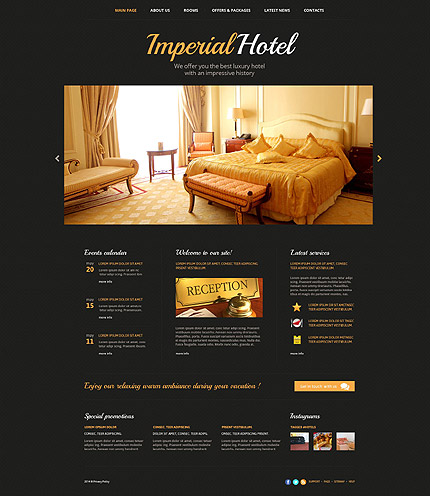 Sablon de | Hoteluri
 | ID: 1096