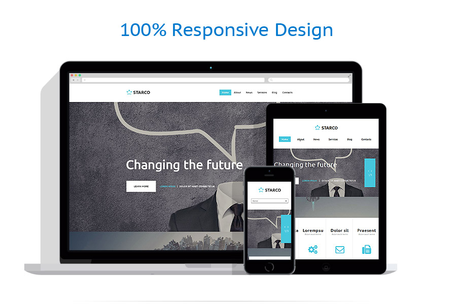 Sablon responsive de | Business
 | ID: 1105