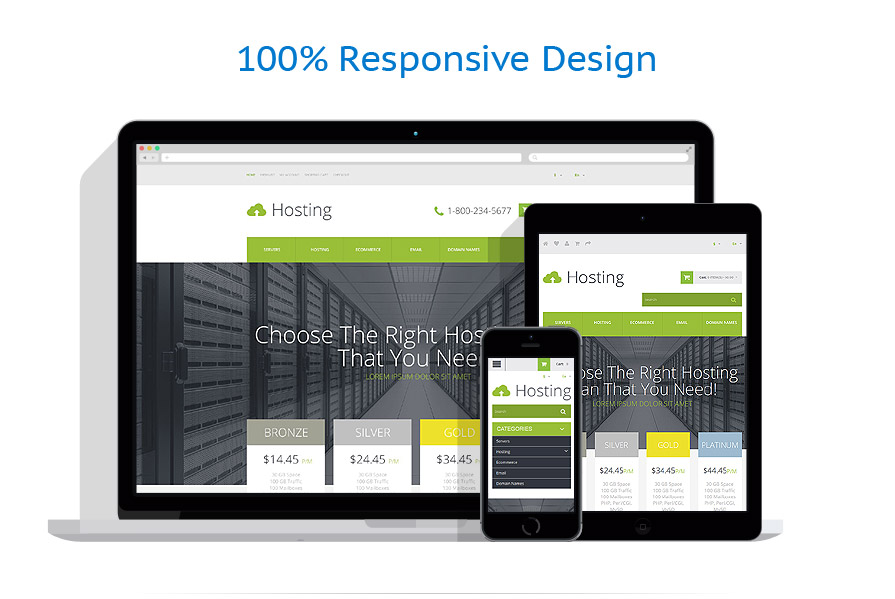 Sablon responsive de | Gazduire
 | ID: 1141