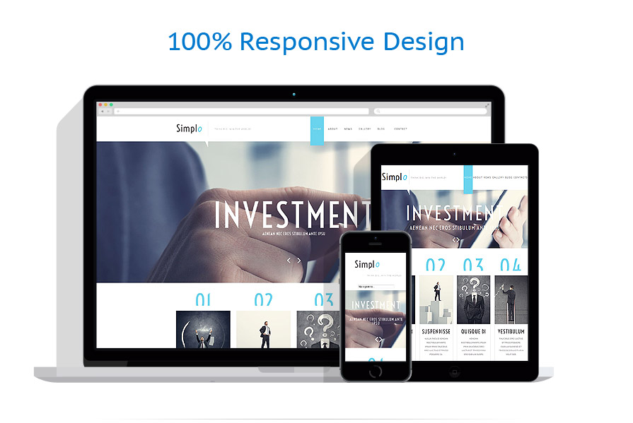 Sablon responsive de | Business
 | ID: 1153