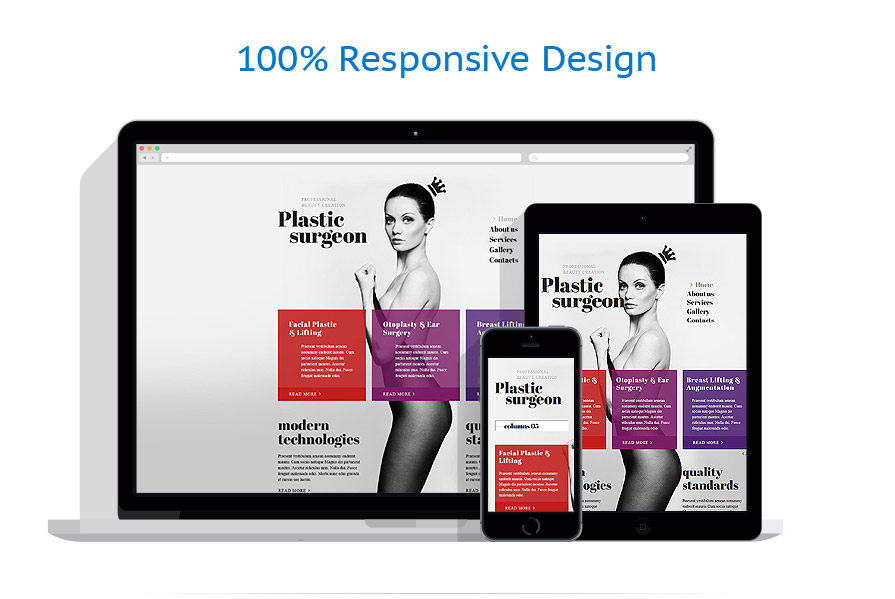 Sablon responsive de | Medical
 | ID: 1154