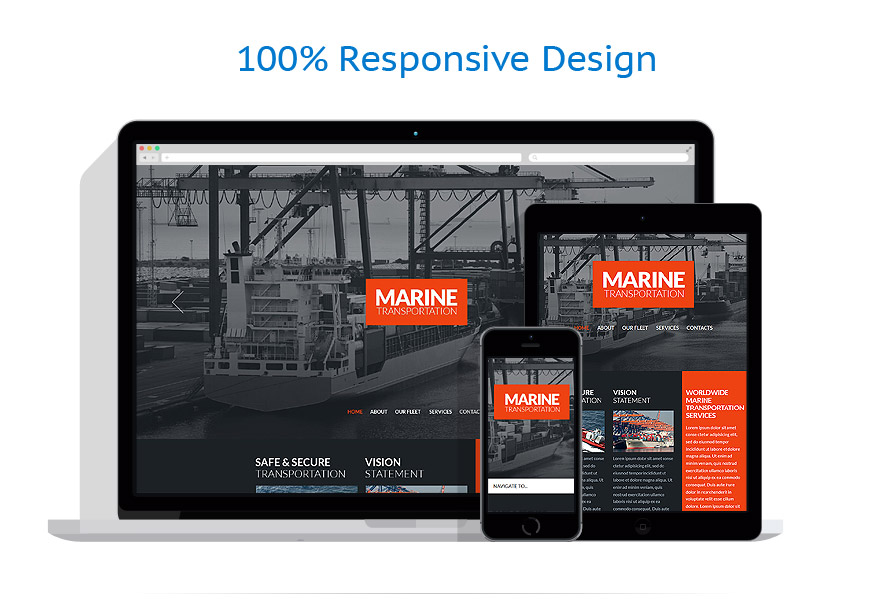 Sablon responsive de | Transport
 | ID: 1157