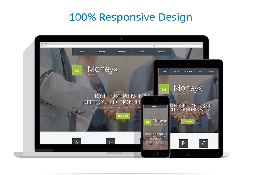 Sablon responsive de | Business
 | ID: 1158