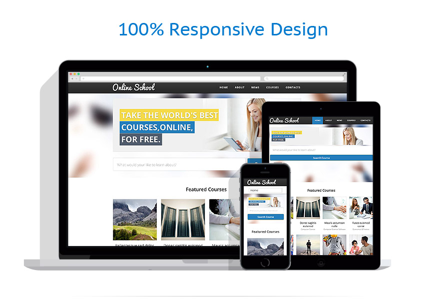 Sablon responsive de | Educatie
 | ID: 1160