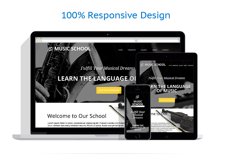 Sablon responsive de | Educatie
 | ID: 1172