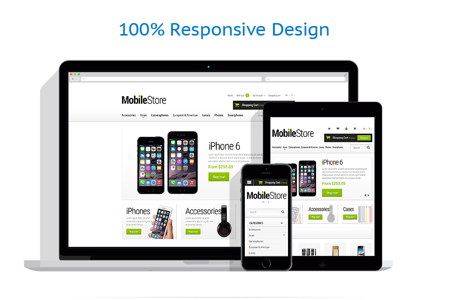 Sablon responsive de | Electronice
 | ID: 1180