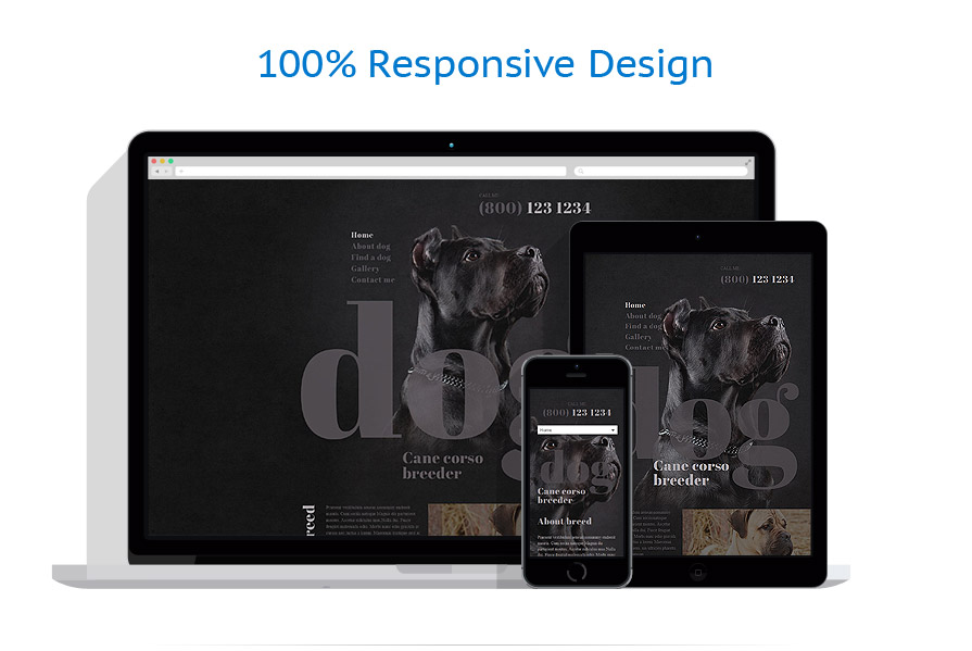 Sablon responsive de | Animale | ID: 1189