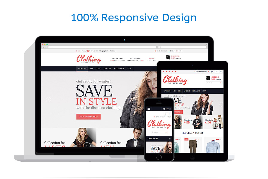 Sablon responsive de | Moda
 | ID: 1203