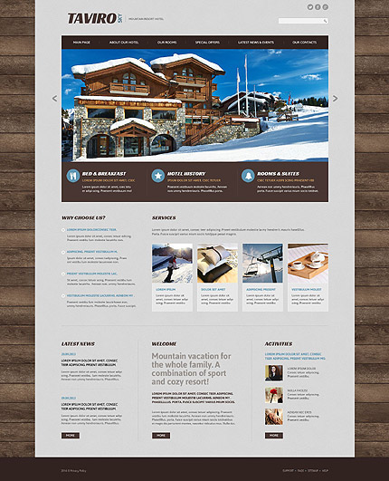 Sablon de | Hoteluri
 | ID: 1209