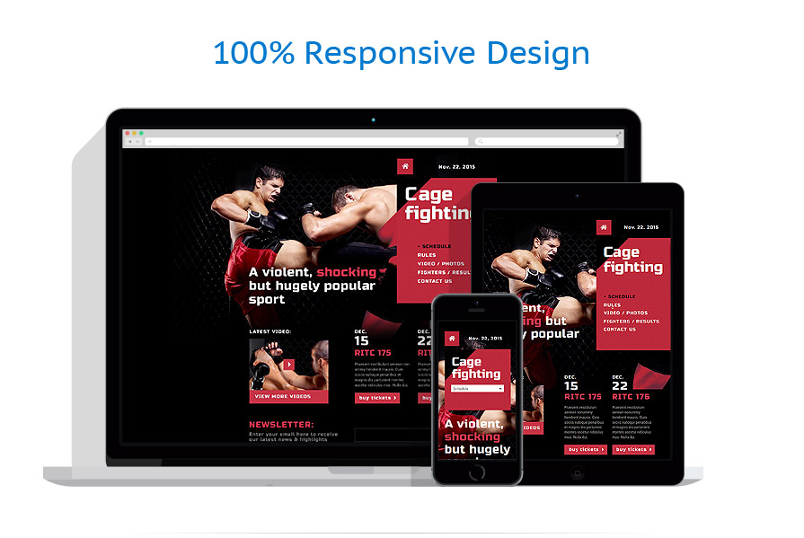 Sablon responsive de | Sport
 | ID: 1216