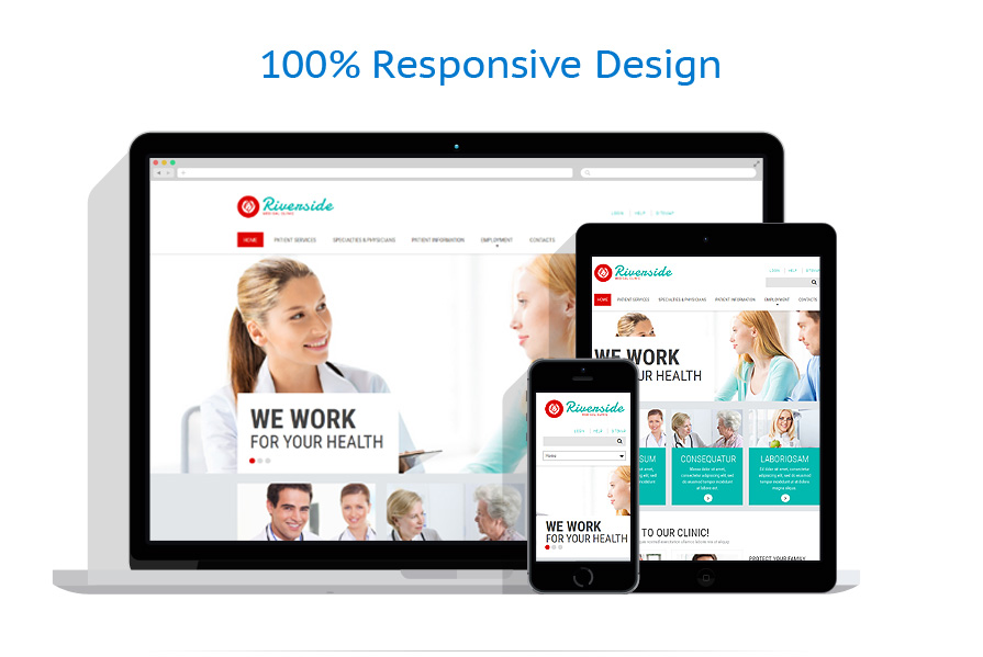 Sablon responsive de | Medical
 | ID: 1880