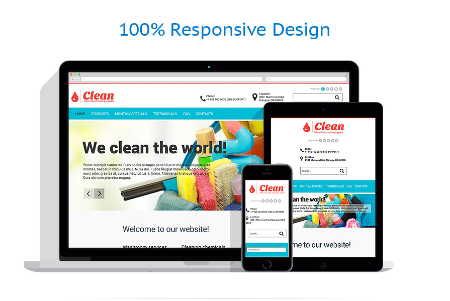 Sablon responsive de | Servicii Mentenanta
 | ID: 1888