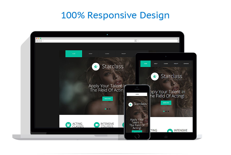 Sablon responsive de | Educatie
 | ID: 1892