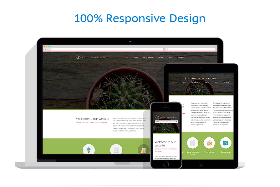 Sablon responsive de | Design Exterior
 | ID: 1898