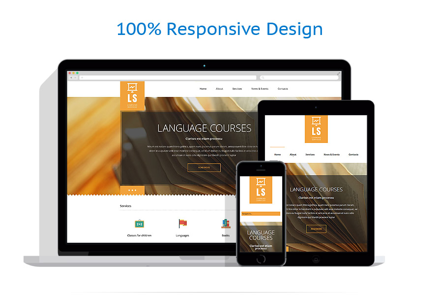 Sablon responsive de | Educatie
 | ID: 1910