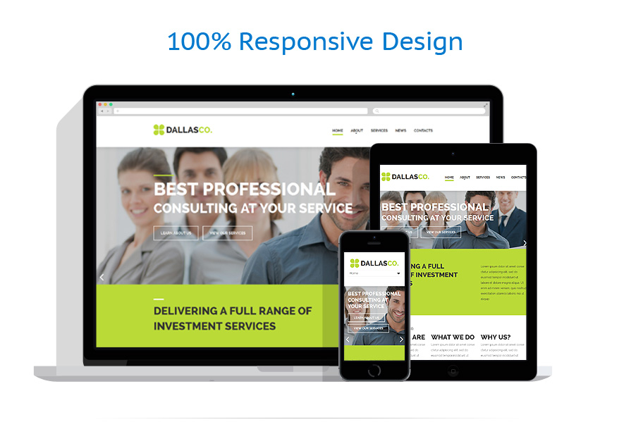 Sablon responsive de | Business
 | ID: 1927