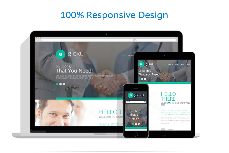 Sablon responsive de | Business
 | ID: 1929