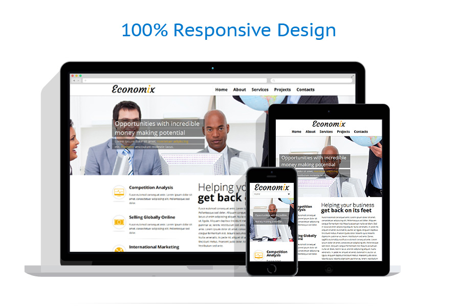 Sablon responsive de | Business
 | ID: 1946