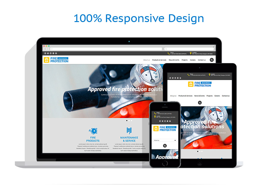 Sablon responsive de | Securitate
 | ID: 1953