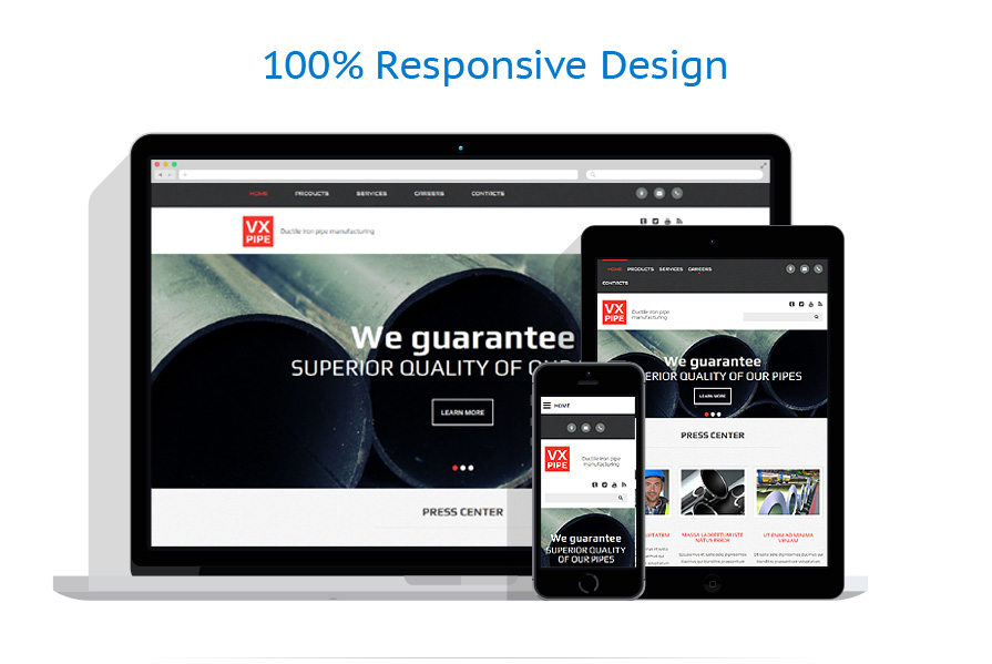 Sablon responsive de | Industrial
 | ID: 1954