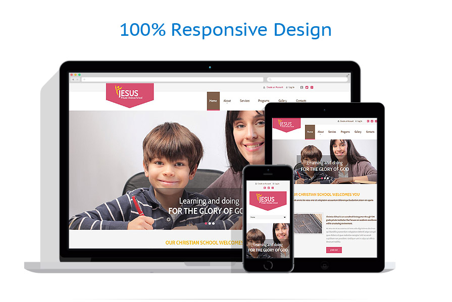 Sablon responsive de | Religie
 | ID: 1960