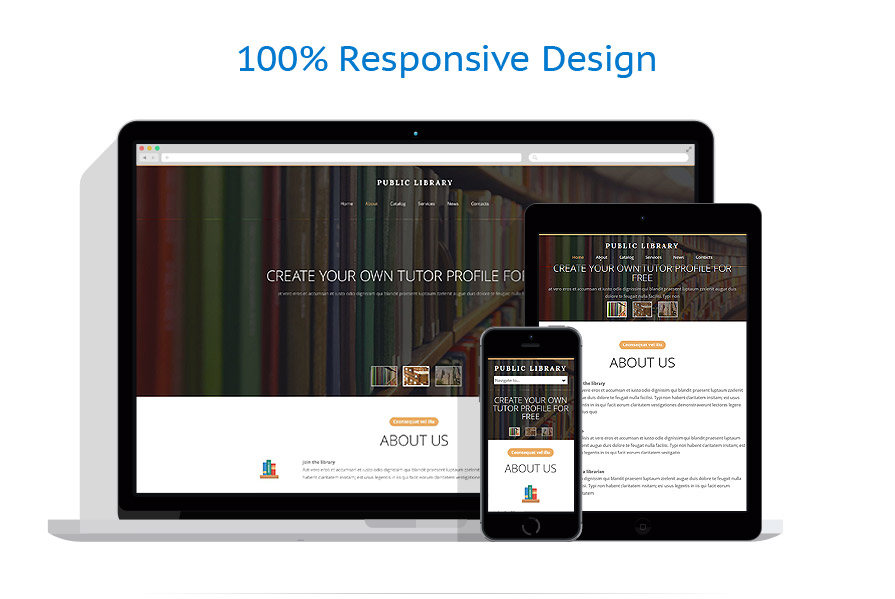 Sablon responsive de | Educatie
 | ID: 1964